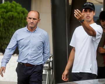 El número uno del mundo ha aterrizado en Valencia tras ganar el US Open donde descansará antes de unirse a la selección española para disputar la Copa Davis. 