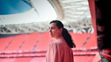 27/03/25 ATHLETIC BILBAO ESTADIO SAN MAMES
ENTREVISTA KHALIDA POPAL EXCAPITANA SELECCION AFGANISTAN REFUGIADA EN DINAMARCA