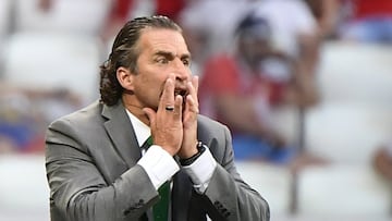 Juan Antonio Pizzi entrenador de la selección de Arabia Saudí.