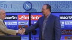De Laurentiis: "Que Florentino le haga un buen contrato a Benítez"