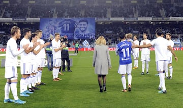 20/12/17 PARTIDO PRIMERA DIVISION
REAL SOCIEDAD - SEVILLA
 HOMENAJE CARLOS VELA DESPEDIDA 