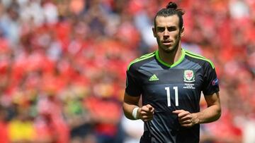 Gareth Bale, durante el partido ante Inglaterra.