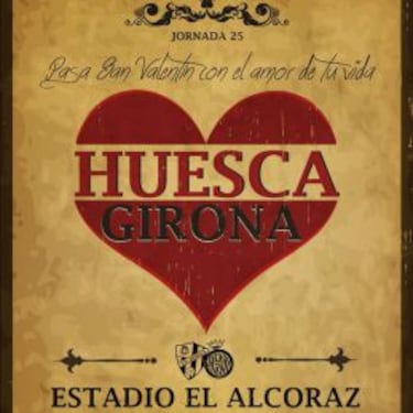 Leganés y Huesca celebran San Valentín: "Stop discusiones"