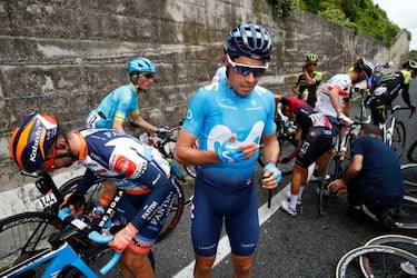 Roglic, Landa, Majka y Zakarin, implicados en una caída
