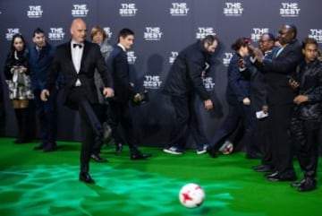 El presidente de la FIFA Gianni Infantino.