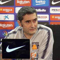 Valverde: "Me fijo más en las cosas que hace bien Coutinho"