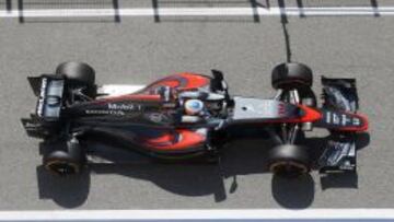 Cierta mejoría en los McLaren de Alonso (en la foto) y Button.