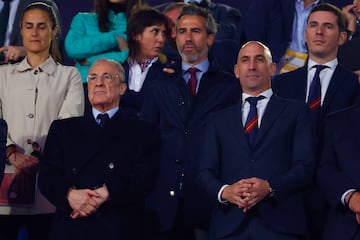 Luis Rubiales y Florentino Pérez.