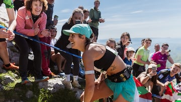 Sara Alonso en la Zegama-Aizkorri 2025