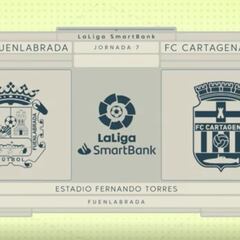 Resumen y goles del Fuenlabrada vs Cartagena de LaLiga SmartBank