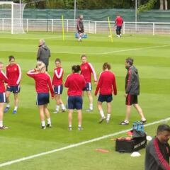 La Selección preparó el próximo partido frente a China