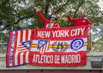 Ambiente previo en Tallín antes de la final de la Supercopa