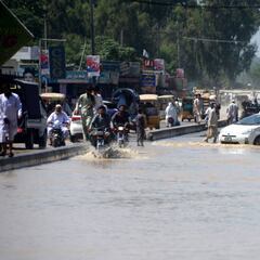 “Catástrofe climática” en Pakistán