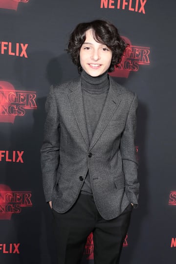 El actor que interpreta a Mike Wheeler en 2017.