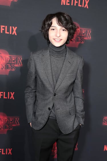 El actor que interpreta a Mike Wheeler en 2017.