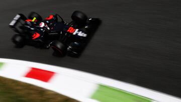 Jenson Button durante el GP Italia 2016.