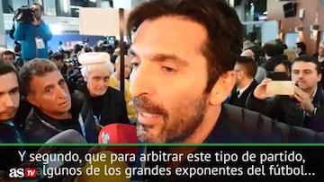 El enfado de Buffon: "El árbitro ha demostrado ser un animal"