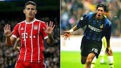 James Rodríguez igualó a Iván Zamorano con particular registro