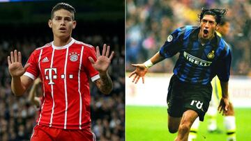 James Rodríguez igualó a Iván Zamorano con particular registro