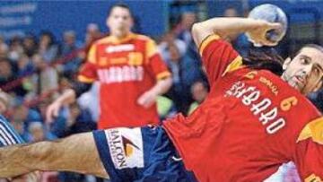 <b>EFICAZ. </b>Garabaya se ha convertido en una de las referencias españolas, eficaz en el pivote.