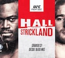 UFC Fight Night: Uriah Hall y Sean Strickland ponen en juego su racha de triunfos