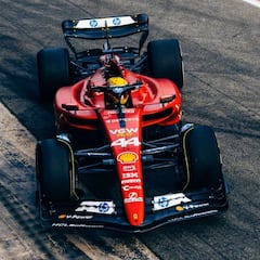 Primer accidente de Hamilton con Ferrari