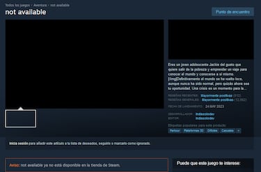 El hit indie de 2023 Only Up! ya no se puede comprar en Steam debido al estrés de su creador