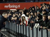 Van Persie entra en cólera