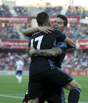 James figura del Madrid en el partido ante Granada