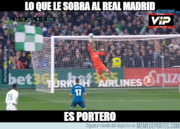 Los memes más divertidos del Betis-Real Madrid