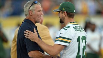 Brett Favre y Aaron Rodgers se entienden a la vejez