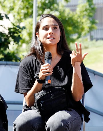 Ana Ortega, 'Furia', en la presentación de Madrid Urban Sports.