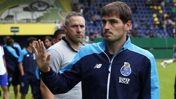 Casillas afronta su segundo a&ntilde;o en el Oporto.
 