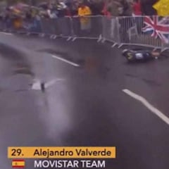 Dos años después de su grave caída, Valverde sigue en lo alto