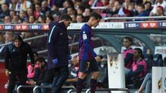El Camp Nou habló: Messi intocable; Coutinho, señalado y Busquets, tocado