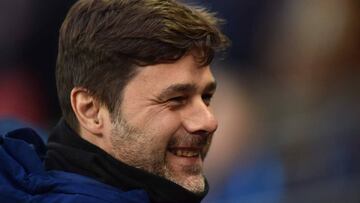 El entrenador argentino del Tottenham, Mauricio Pochettino, durante un partido.