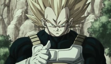 Súper Vegeta más Z que nunca... en Super.