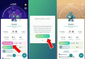 Para purificar Pok&eacute;mon Oscuros necesitamos Caramelos de la forma base de ese Pok&eacute;mon y Polvos Estelares