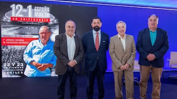 Sevilla homenajeará a los protagonistas del 12-1 a Malta y a De la Casa en el 40 aniversario