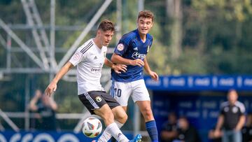 Imagen de un encuentro del Real Oviedo Vetusta