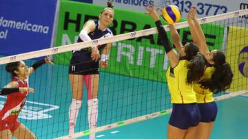Perú debutó ganando 3-0 a Ecuador en el Sudamericano U20 de voleibol femenino.