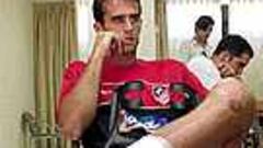 Amaya llora por su lesión