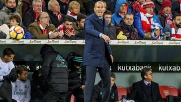 Zidane no confía en su banquillo: se dejó un cambio sin hacer