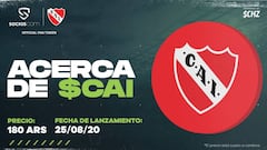 Independiente lanza su Fan Token