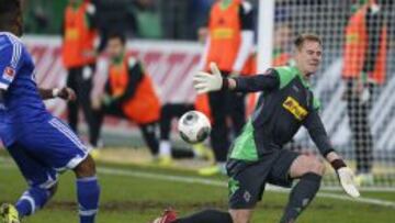 Ter Steen, en un partido frente al Schalke.