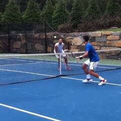 El minitenis: una buena opción para el calentamiento