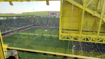 Esta fue la visión de los aficionados madridistas desplazados al Villarreal-Real Madrid en La Cerámica el pasado sábado.