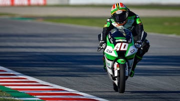 Binder gana en la carrera del GP de Cataluña de Moto3.