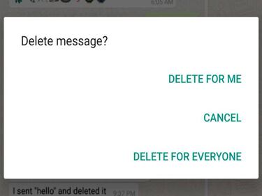 El método de WhatsApp para impedir borrar mensajes antiguos ya leídos