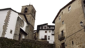 Localidad de Candelario, en Salamanca